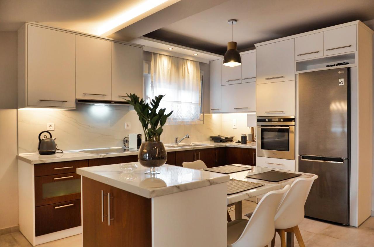 Meteora View Penthouse Apartment Kalampáka Ngoại thất bức ảnh
