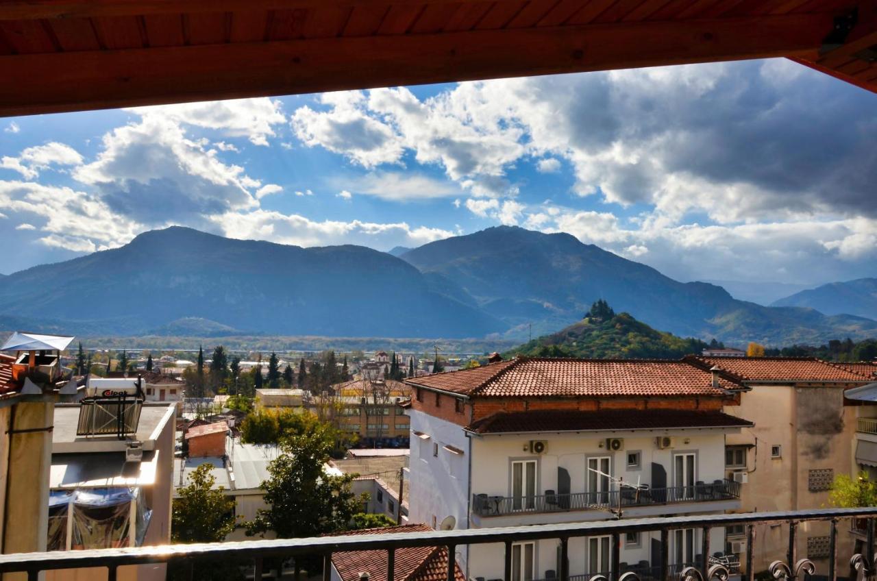 Meteora View Penthouse Apartment Kalampáka Ngoại thất bức ảnh