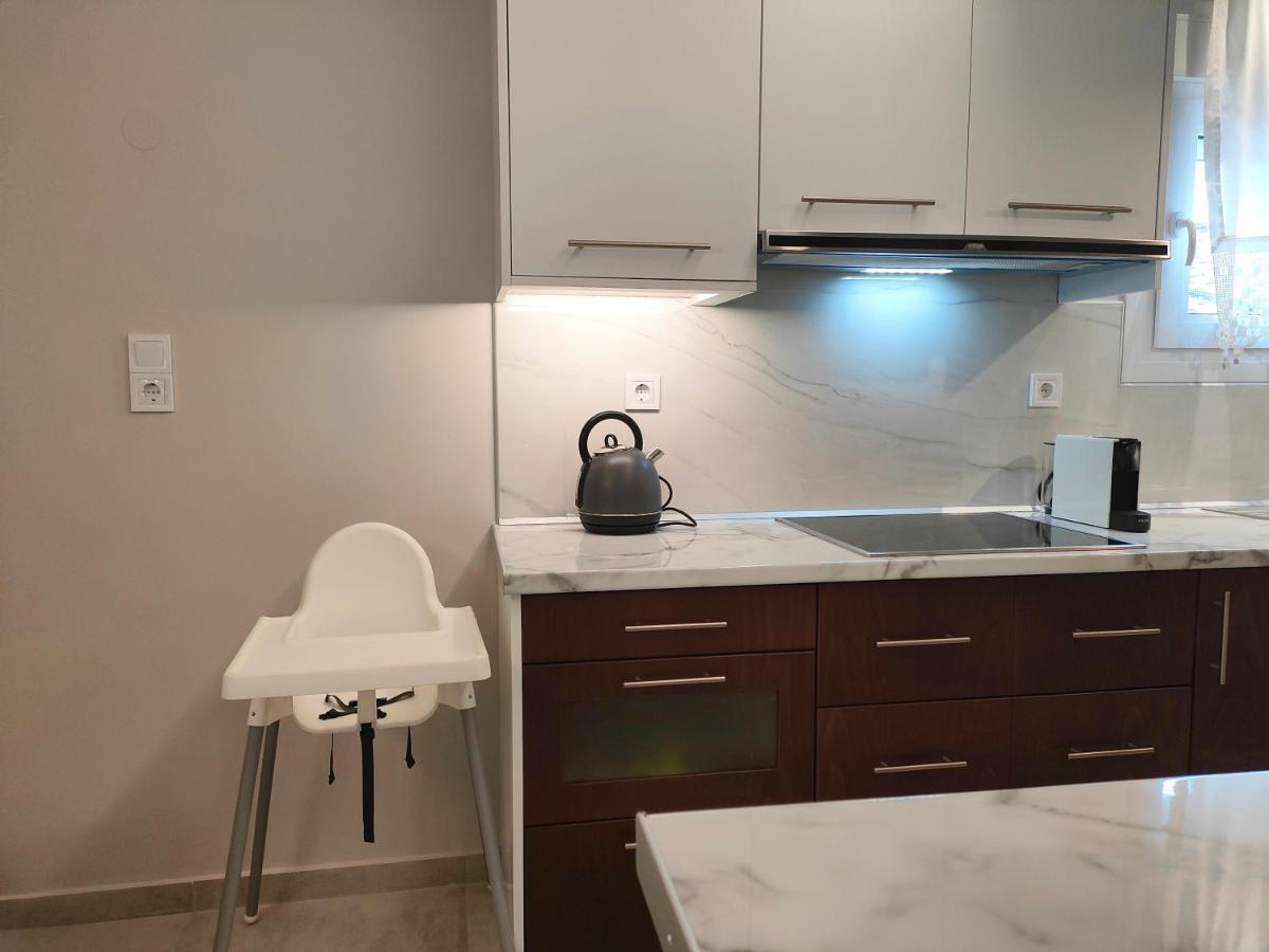 Meteora View Penthouse Apartment Kalampáka Ngoại thất bức ảnh